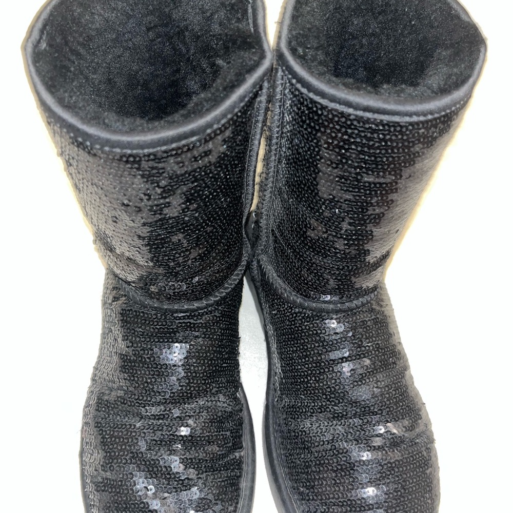 UGG Black Sequin sparkle Winter Boots